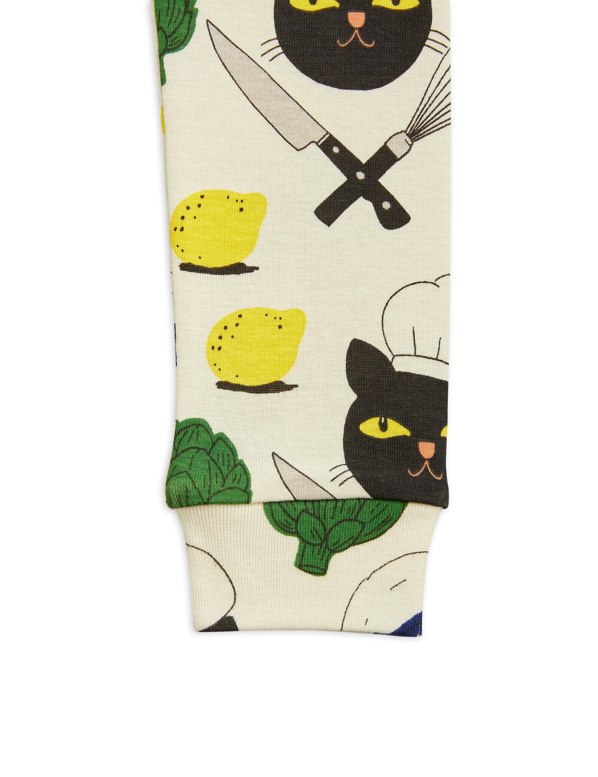 Mini Rodini Chef Cat Leggings - Multi