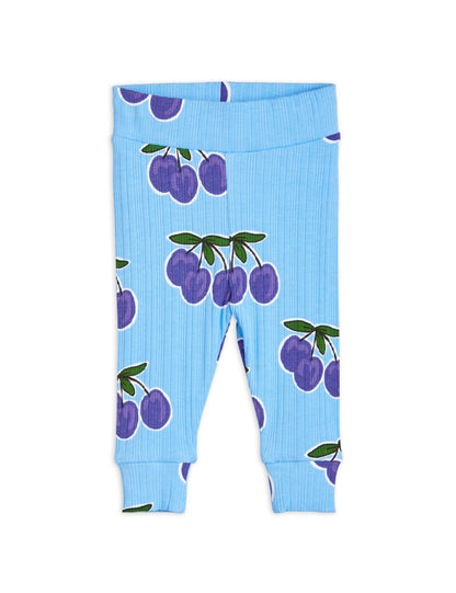 Mini Rodini Plum Leggings - Blue