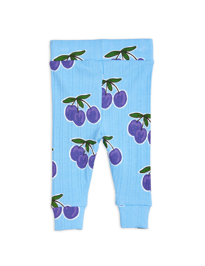 Mini Rodini Plum Leggings - Blue