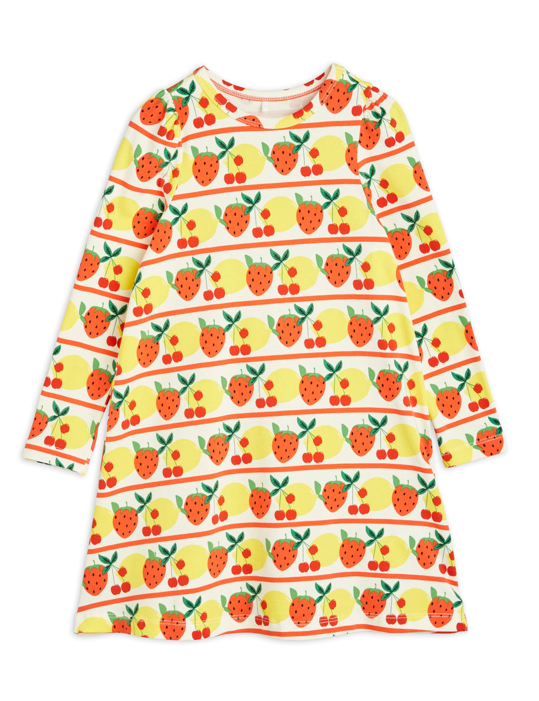 Mini Rodini Fruits Aop Long Sleeve Dress