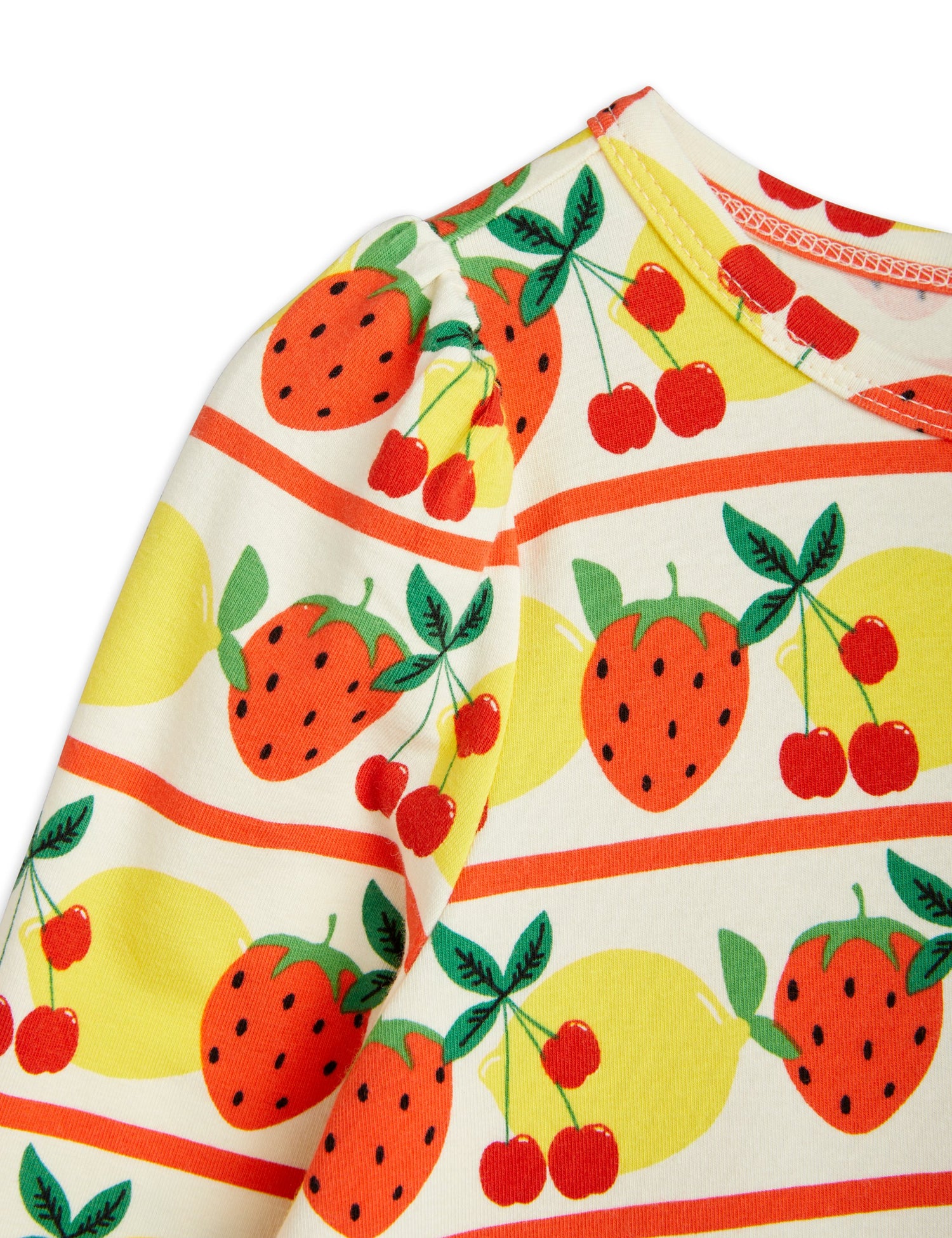 Mini Rodini Fruits Aop Long Sleeve Dress