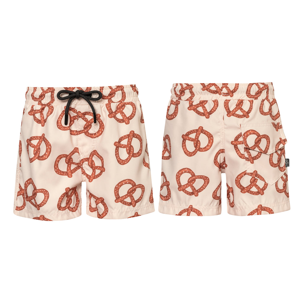 Pepita & Me Swimshorts - Pretzels Crudo