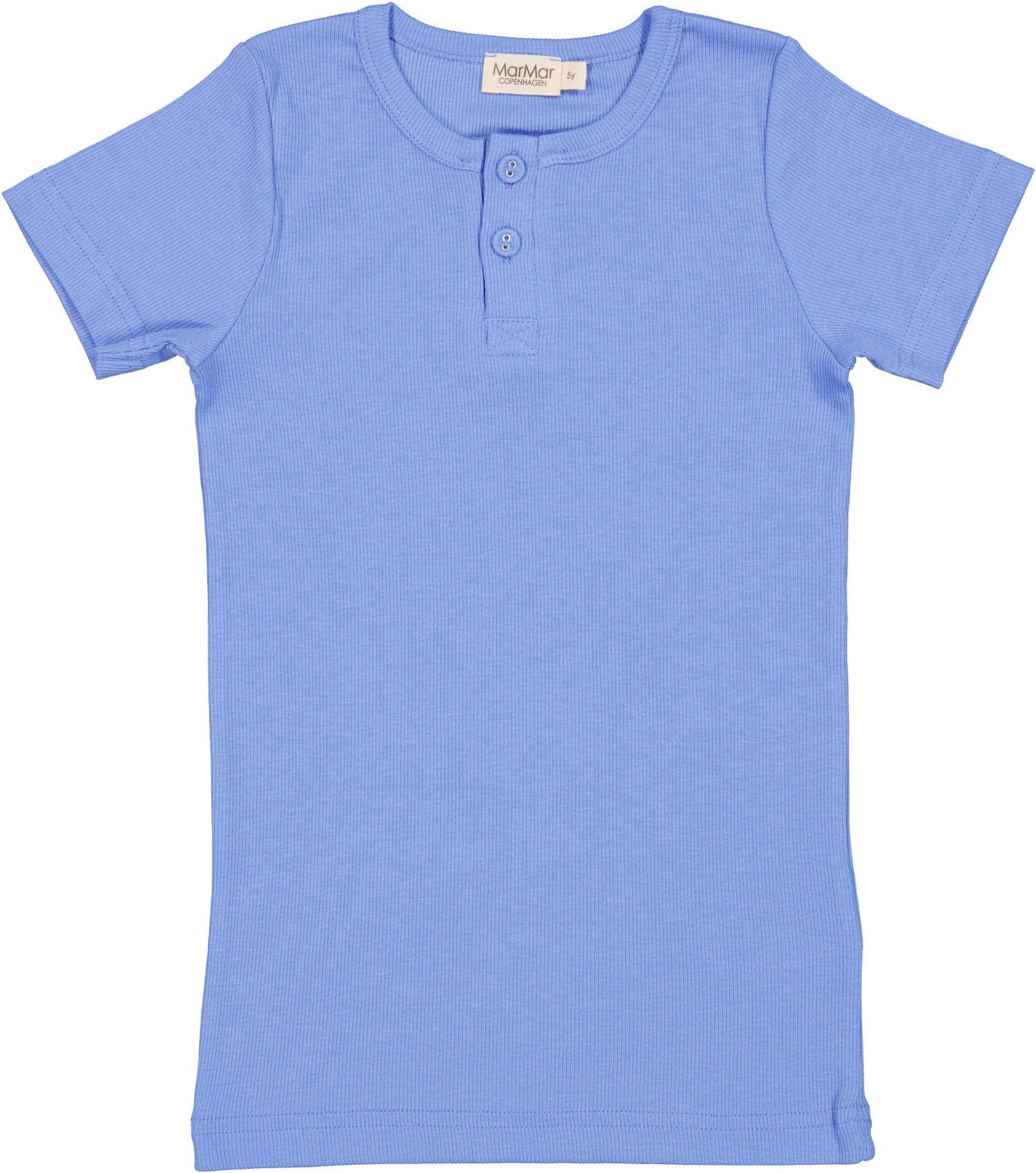 MarMar Copenhagen Henley T-Shirt - Cornflower