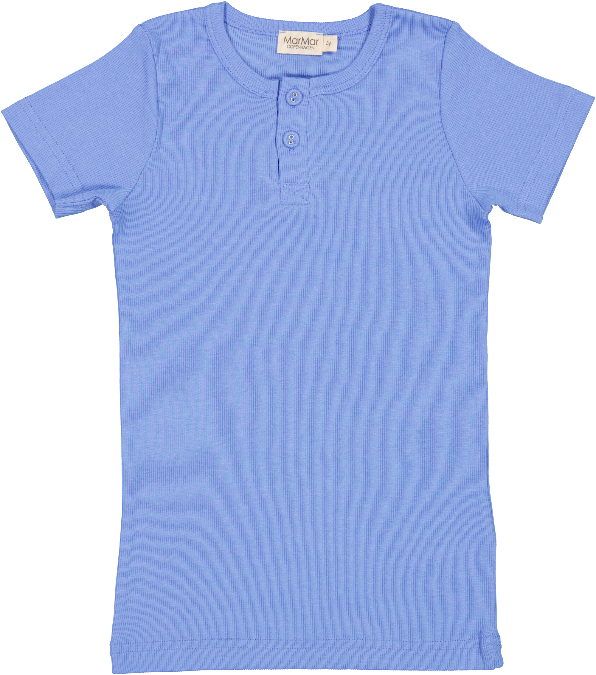 MarMar Copenhagen Henley T-Shirt - Cornflower