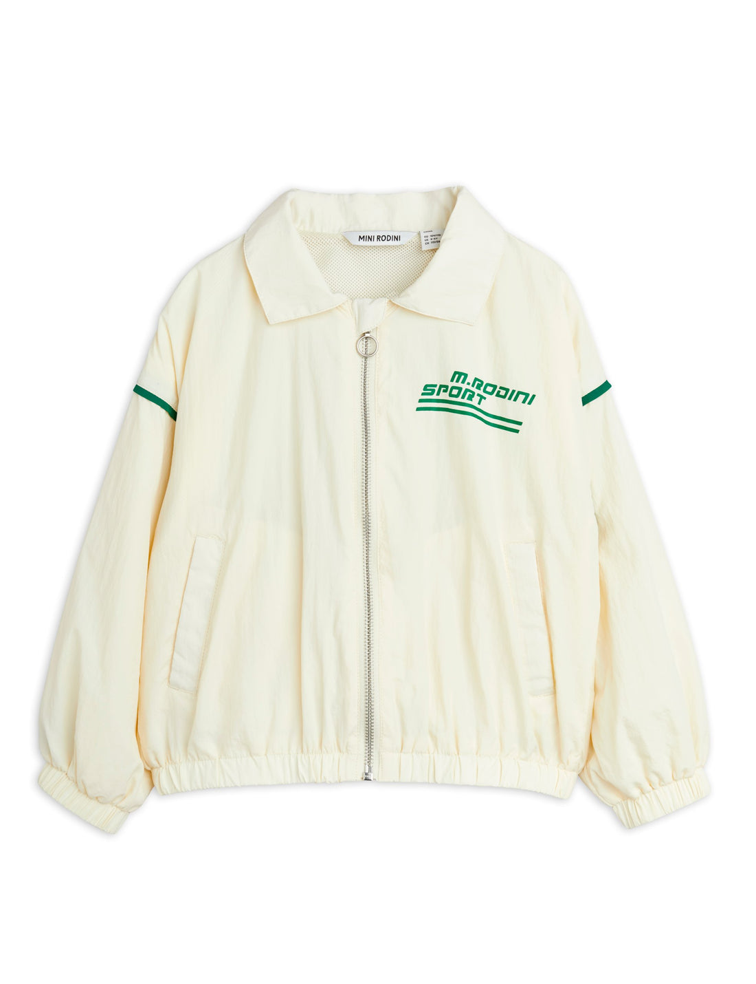 Mini Rodini Weight Lifting Jacket - Off White