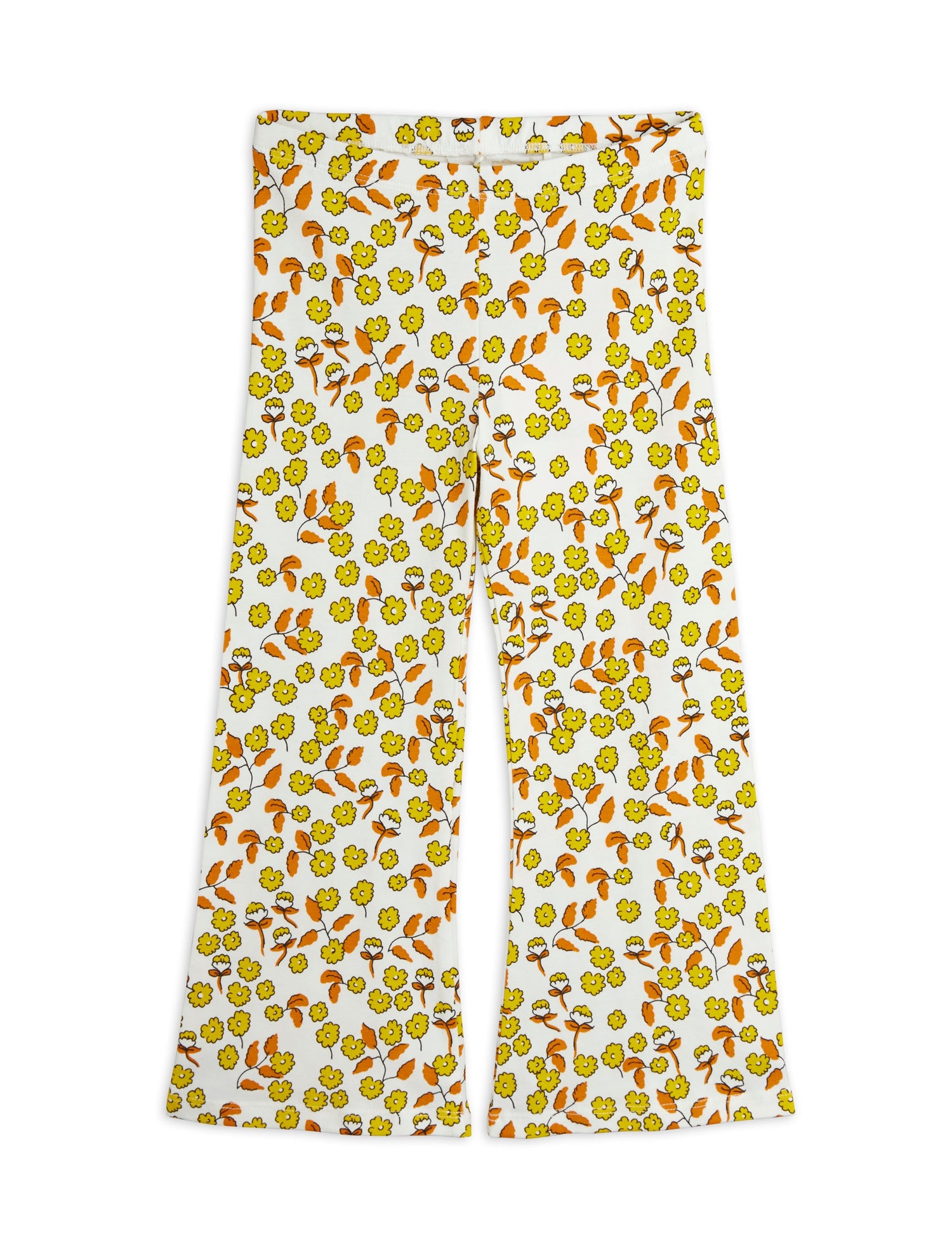 Mini Rodini Flowers All Over Print Flared Trousers - Multi