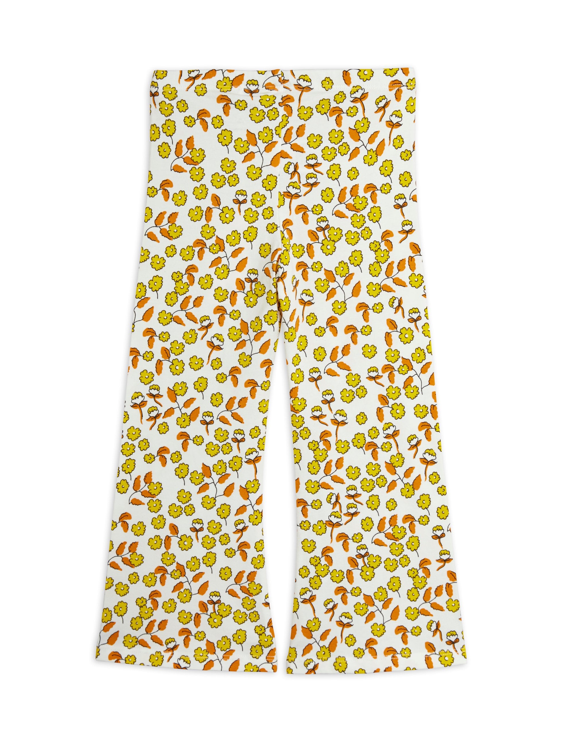 Mini Rodini Flowers All Over Print Flared Trousers - Multi