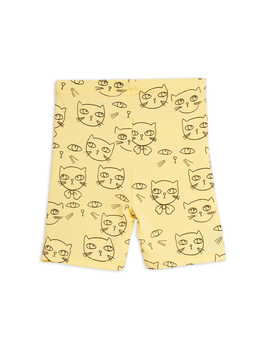 Mini Rodini Cathlethes Bike Shorts - Yellow