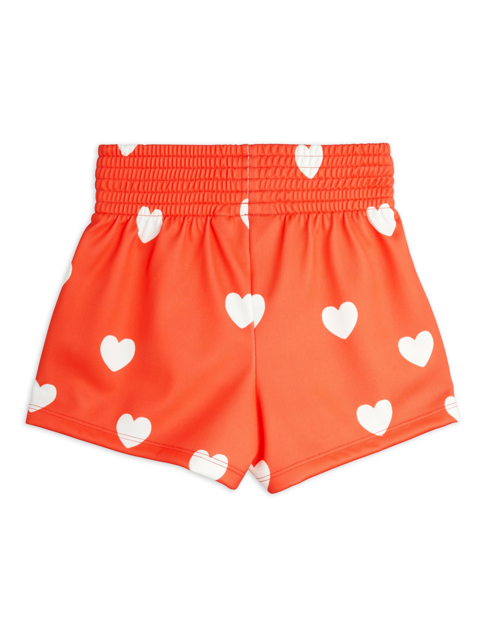 Mini Rodini Hearts WCT Shorts - Red