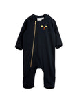 Mini Rodini Catsuit Baby Onesie - Black