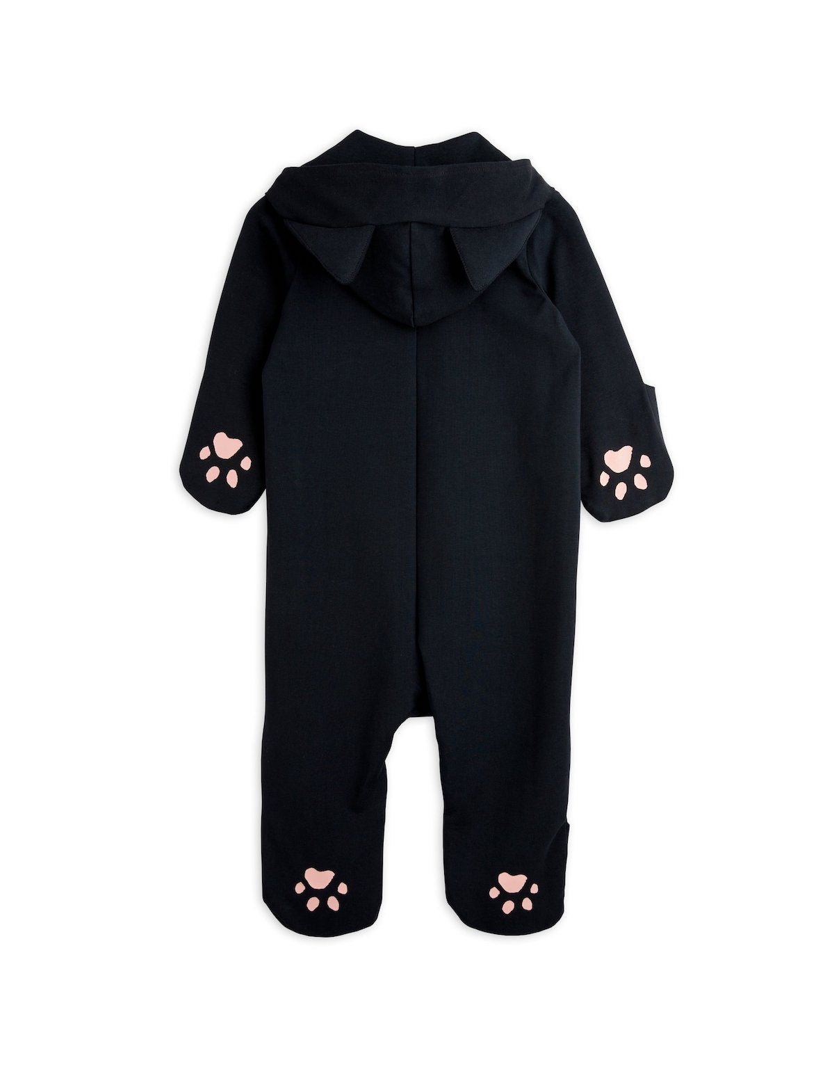 Mini Rodini Catsuit Baby Onesie - Black