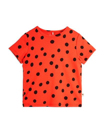 Mini Rodini Dots AOP Short Sleeve Tee