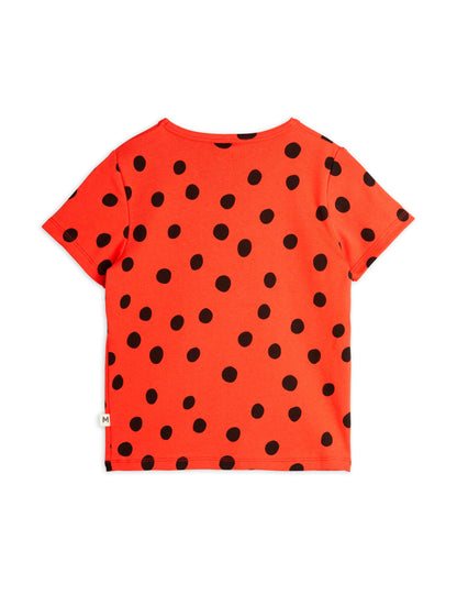 Mini Rodini Dots AOP Short Sleeve Tee