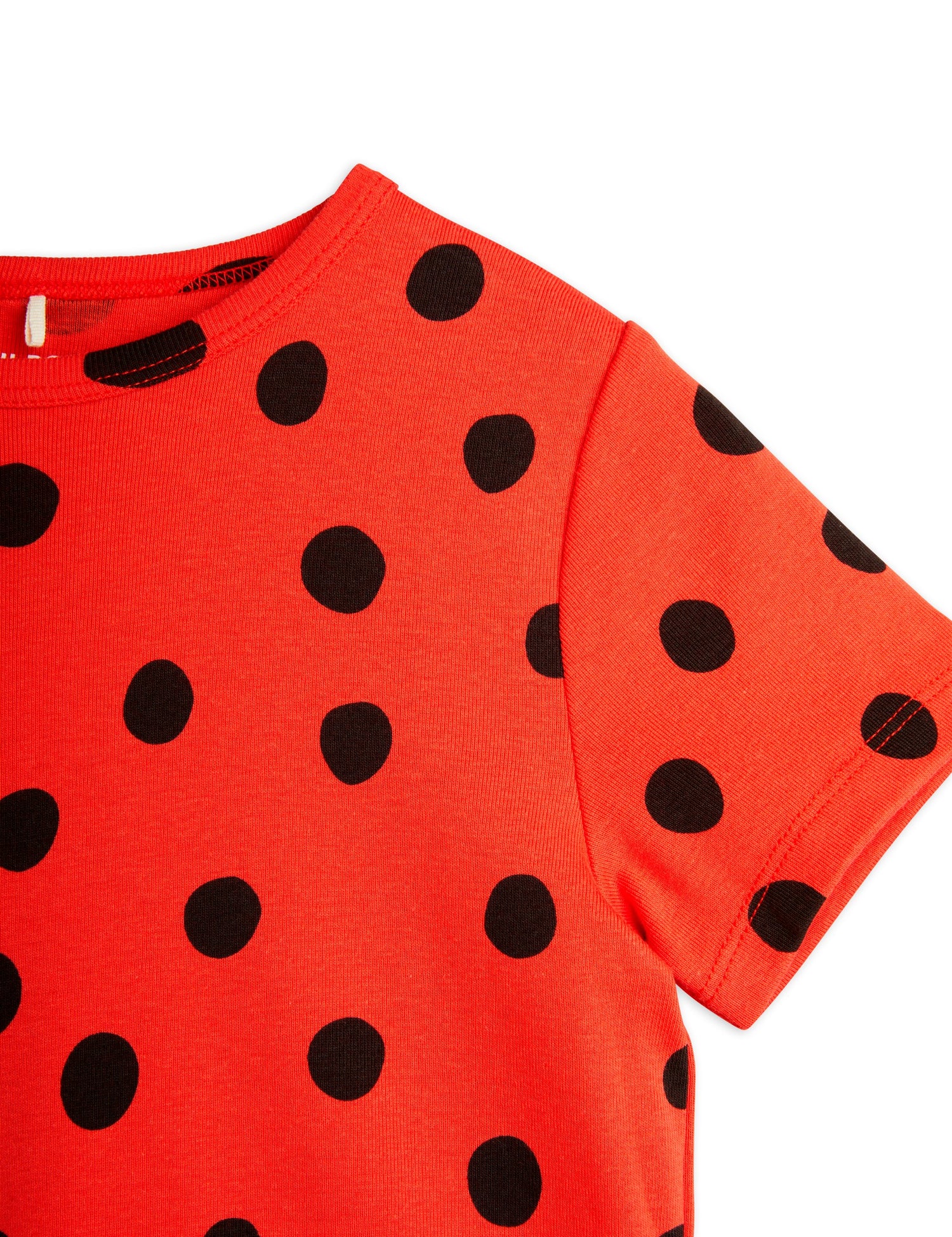 Mini Rodini Dots AOP Short Sleeve Tee