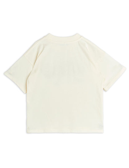 Mini Rodini Lizard Short Sleeve Tee - Off White