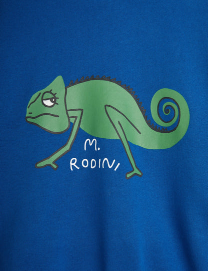 Mini Rodini Lizard Sweatshirt - Blue