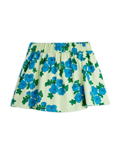 Mini Rodini Blue Roses AOP Skirt