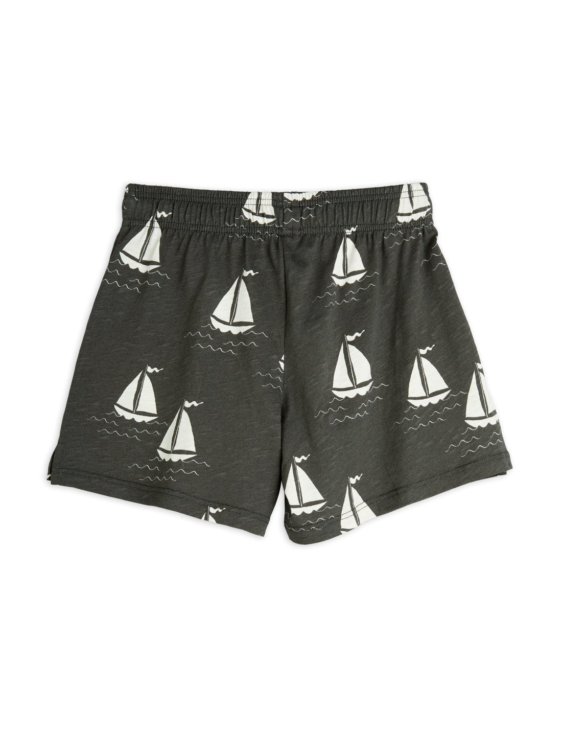 Mini Rodini Sailing Boats AOP Shorts - Grey