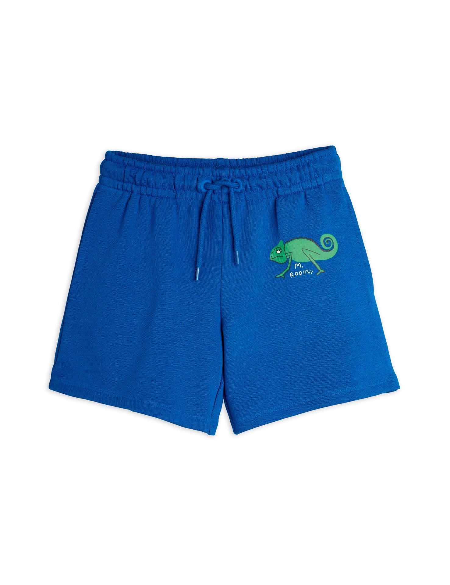 Mini Rodini Lizard Sweatshorts - Blue