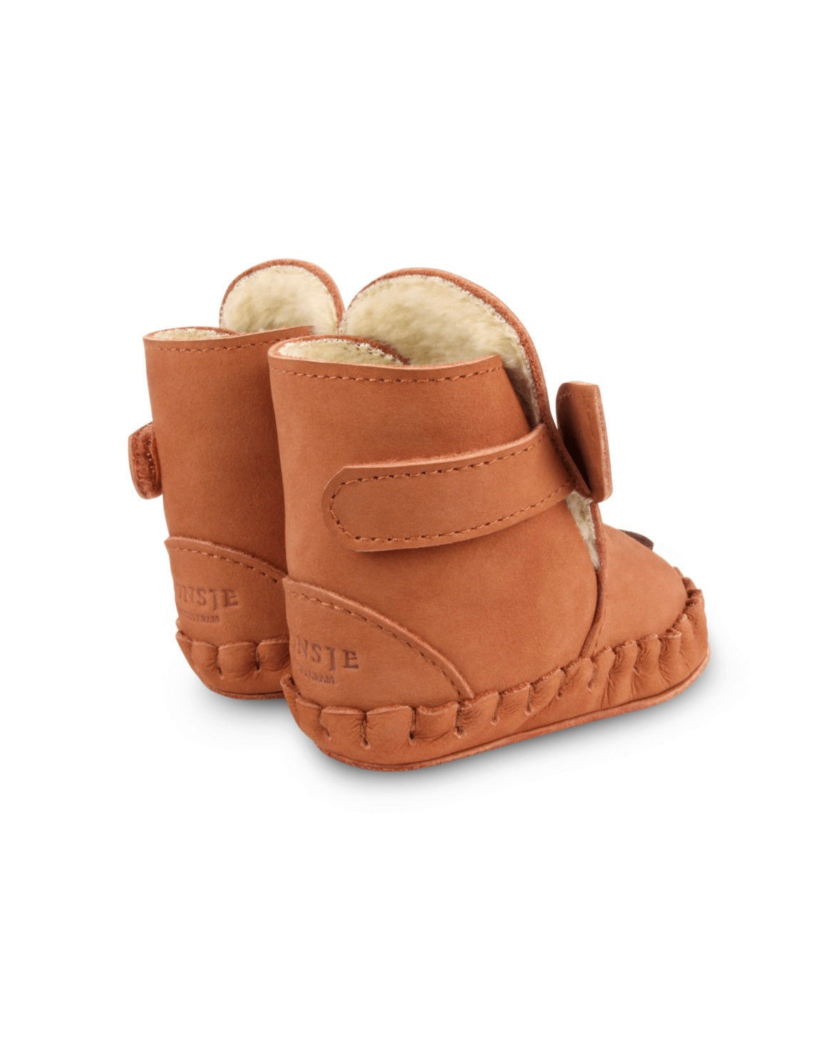 Donsje Kapi Classic Booties Deer - Walnut Nubuck