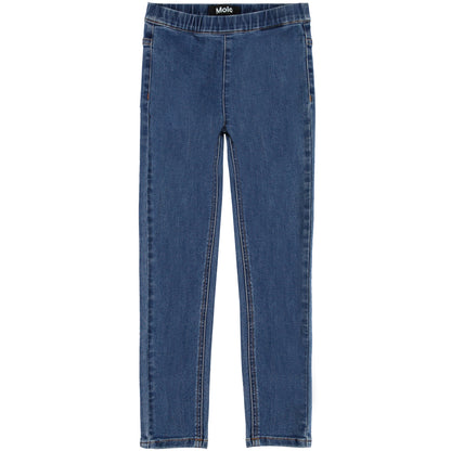 Molo April Girls Jeans - Suttle Stone Blue