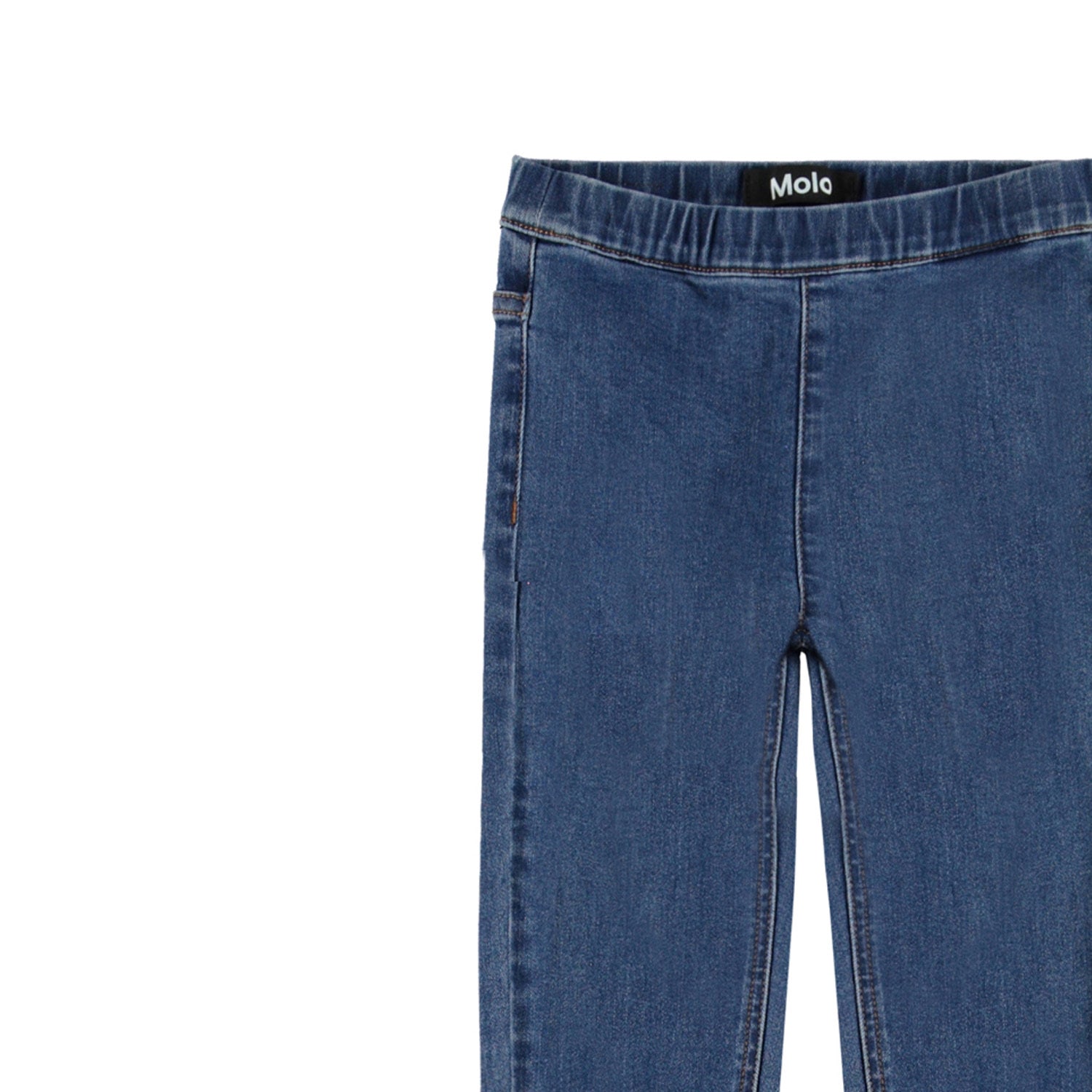 Molo April Girls Jeans - Suttle Stone Blue