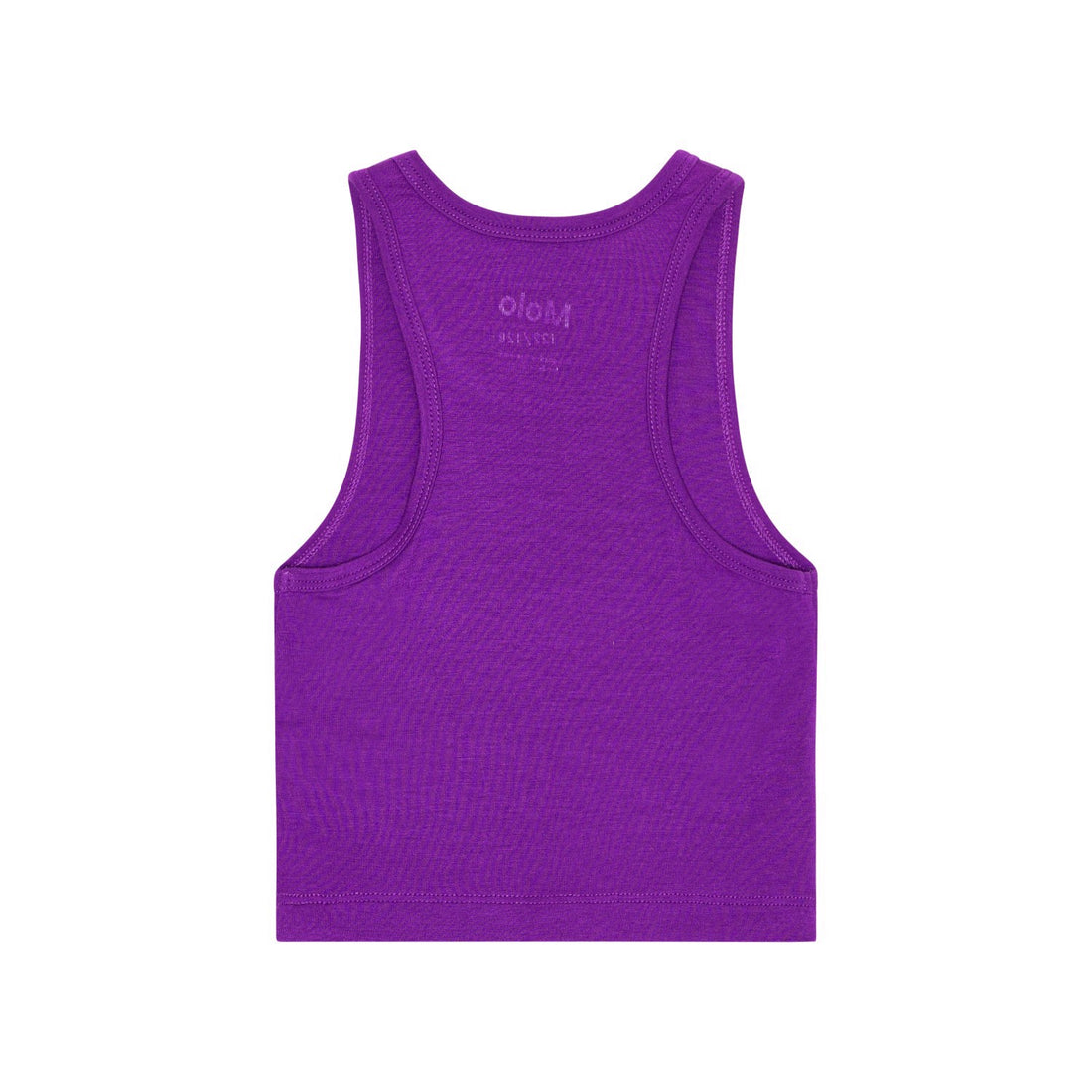 Molo Rippi Crop Tank Top - Purple Dusk