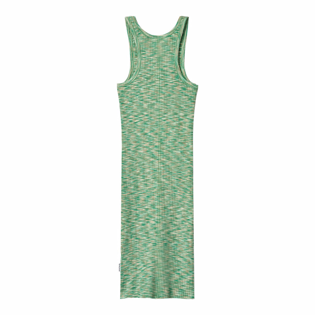 Molo Canna Dress - Green Mouliné