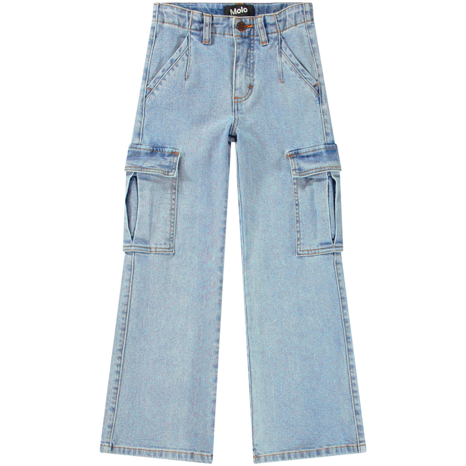 Molo Addy Cargo Jeans - Distressed Washed