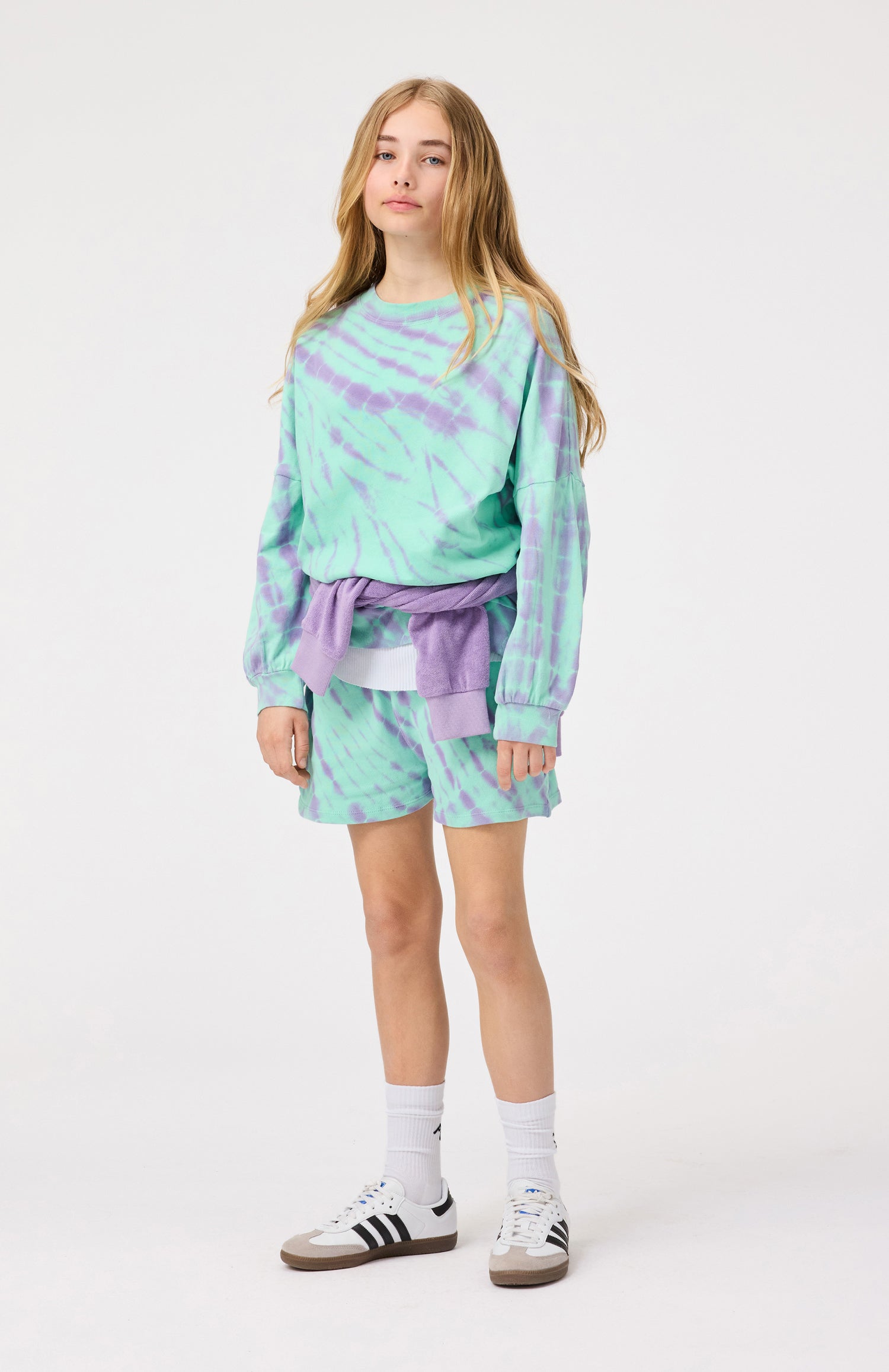 Molo Marika Sweatshirt - Ocean Tie Dye