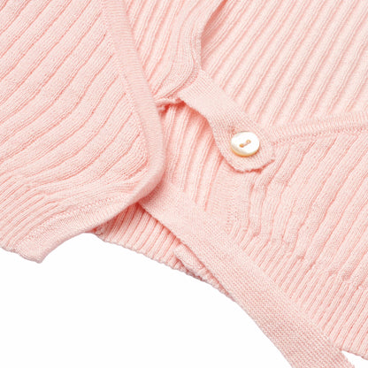 Molo Gitte Knit Wrap Cardigan - Charlotte Pink