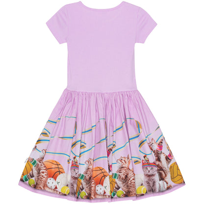 Molo Cissa Dress - Sporty Cats