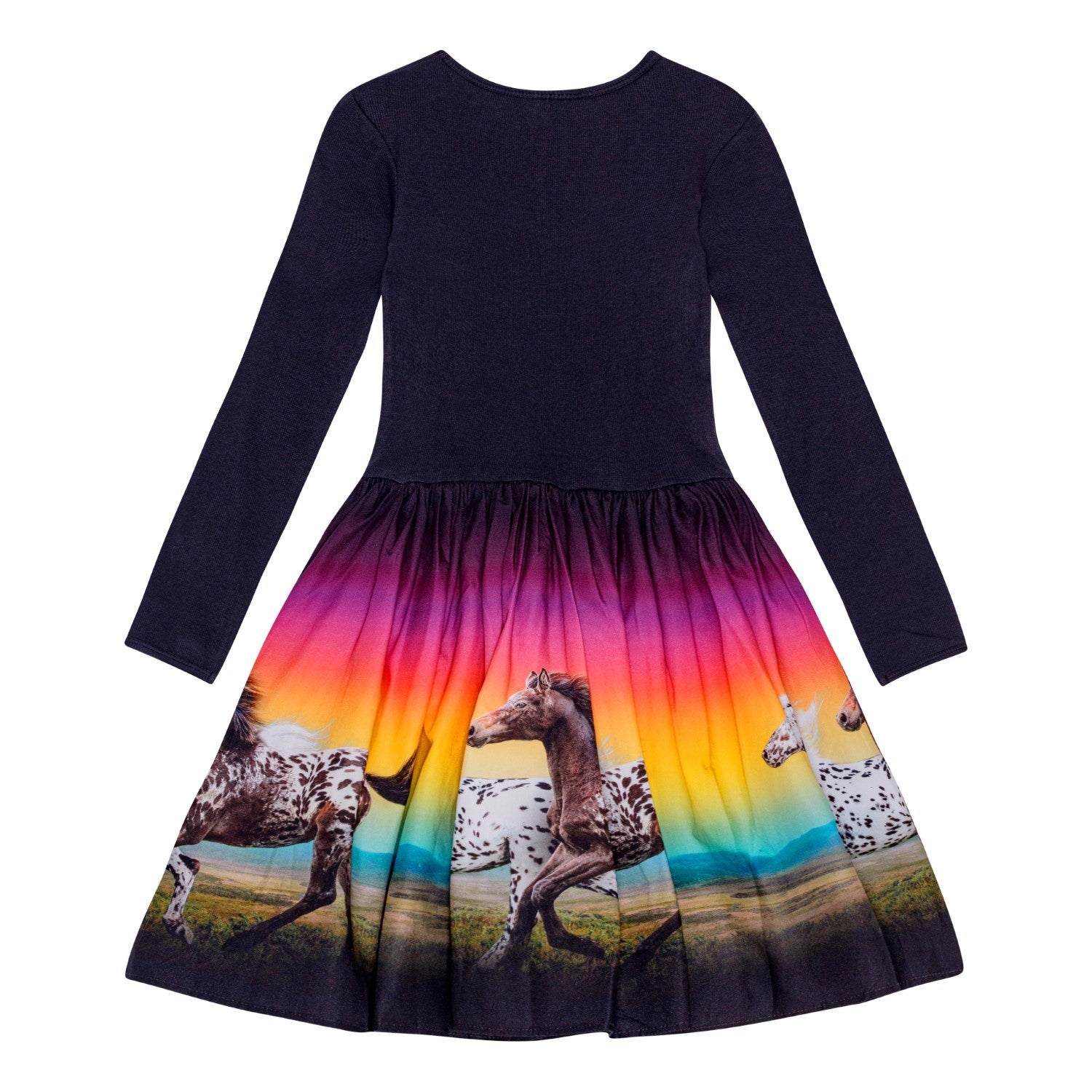 Molo Casie Long Sleeve Dress- Magic Sunset