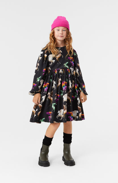 Molo Cocos Long Sleeves Dress - Flying Pegasus