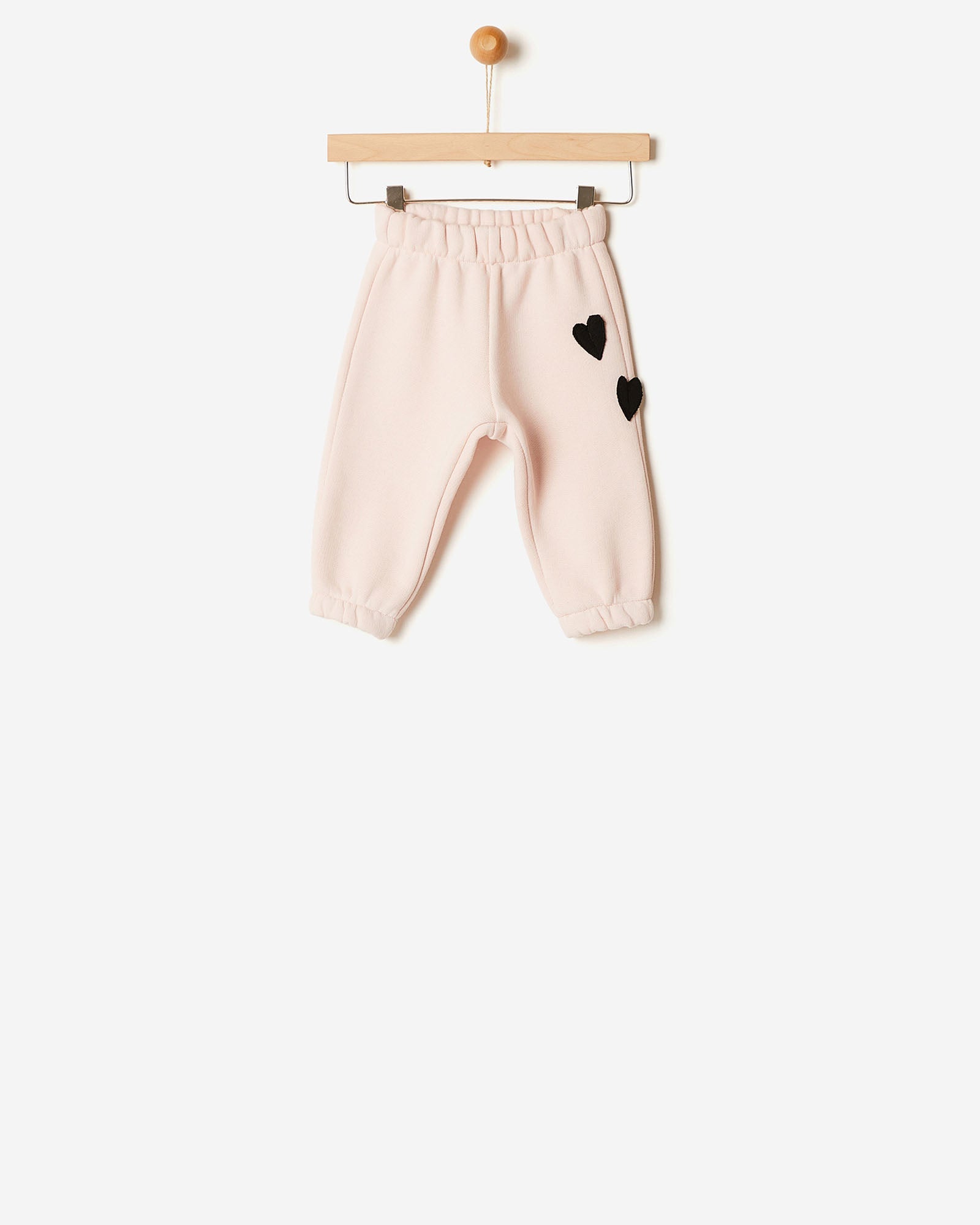 Yell-Oh Baby Organic Sweatpants - Peach Blush