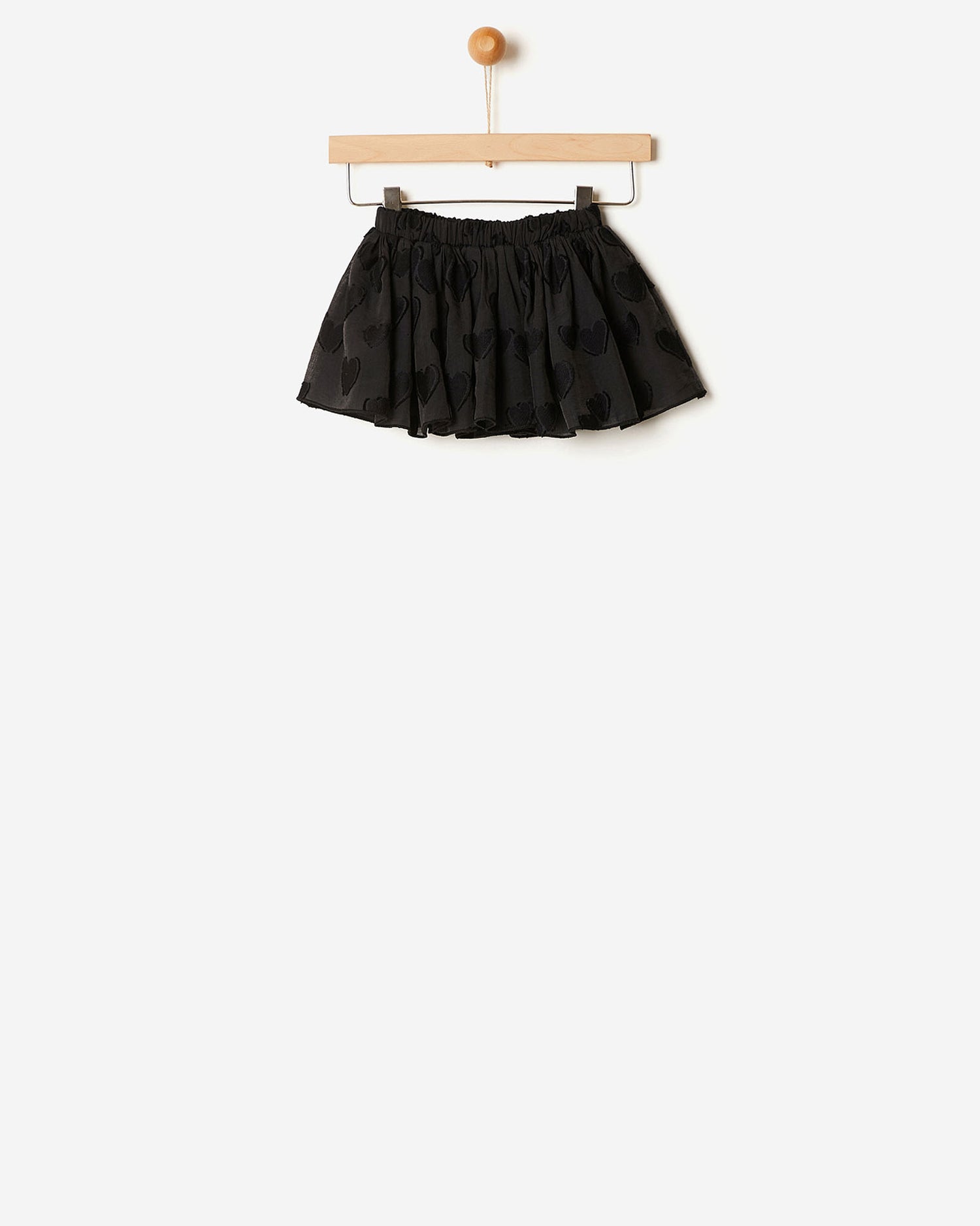 Yell-Oh Couple Skirt - Black Hearts