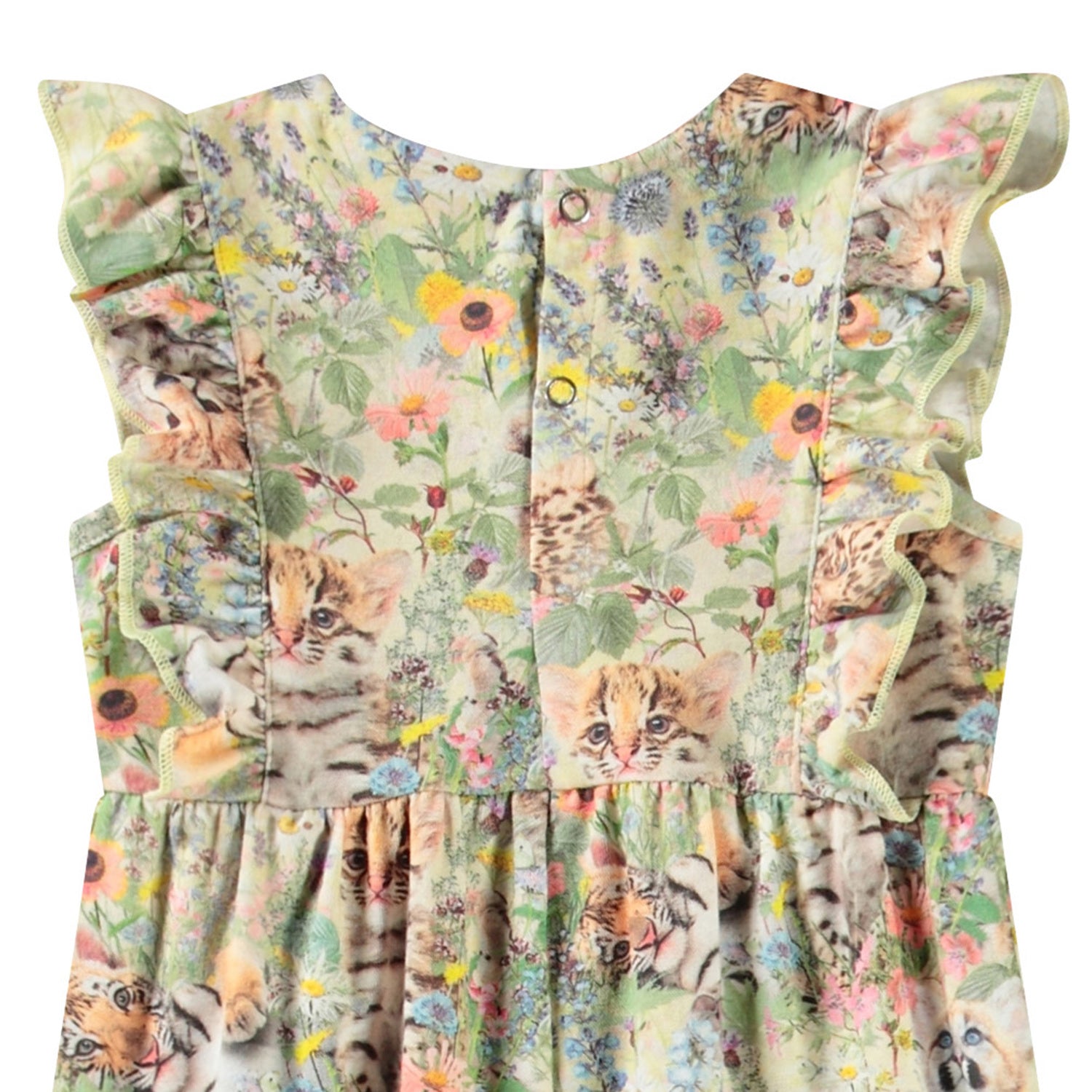 Molo Fallon Baby Romper - Meadow Cubs