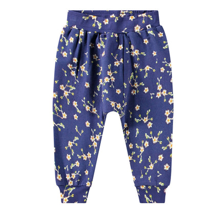 Molo Sona Baby Soft Pants - Sky Flowers