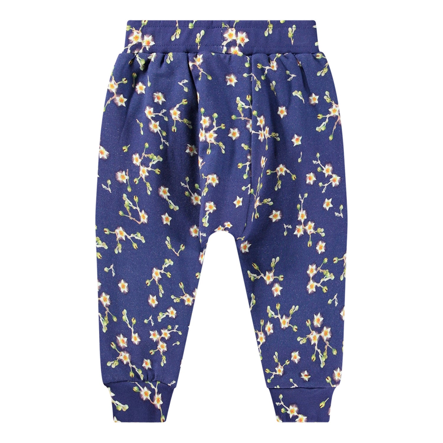 Molo Sona Baby Soft Pants - Sky Flowers