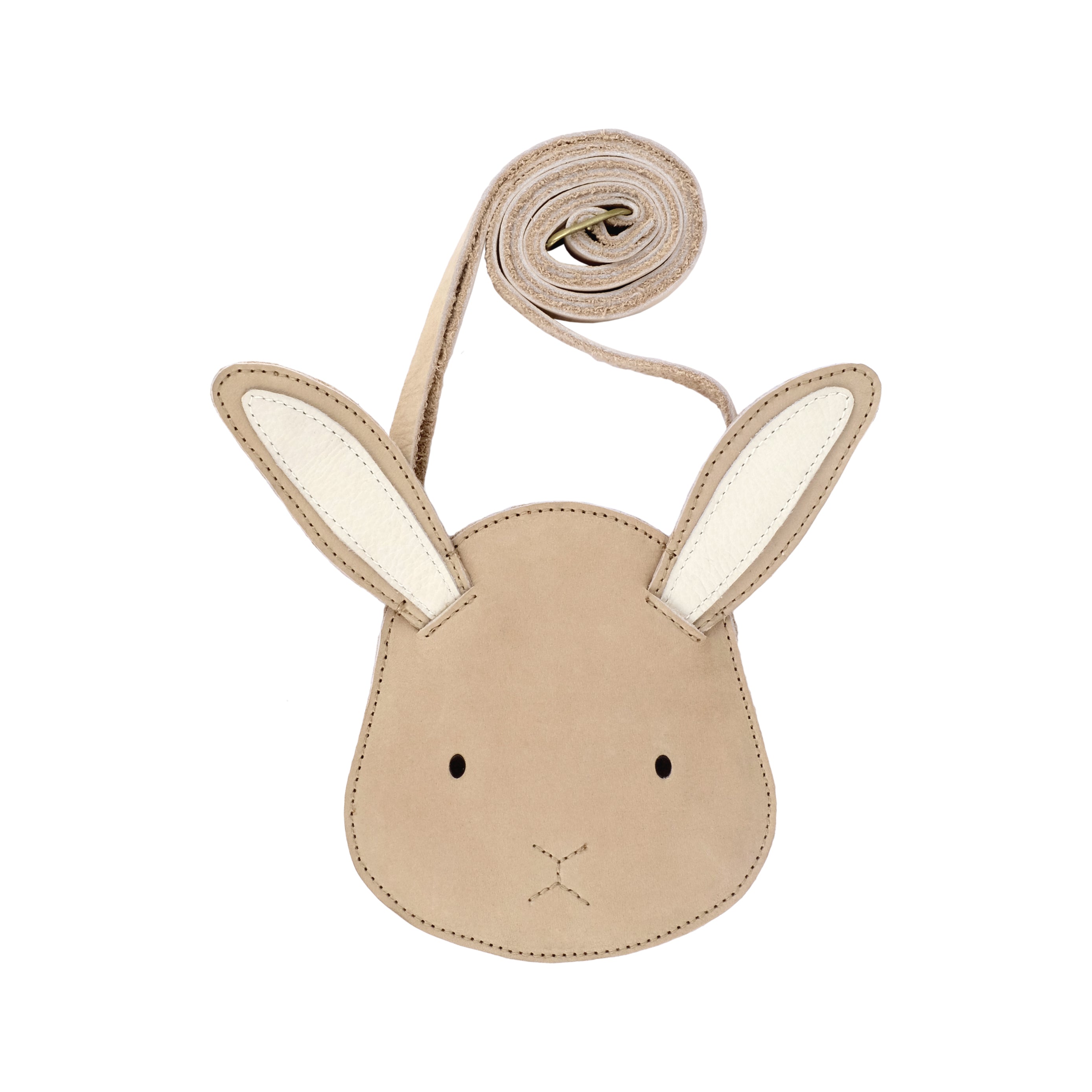 Donsje Britta Classic Purse l Bunny - Taupe Nubuck