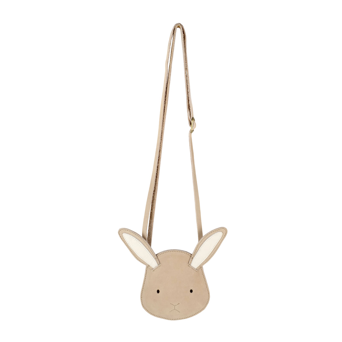 Donsje Britta Classic Purse l Bunny - Taupe Nubuck