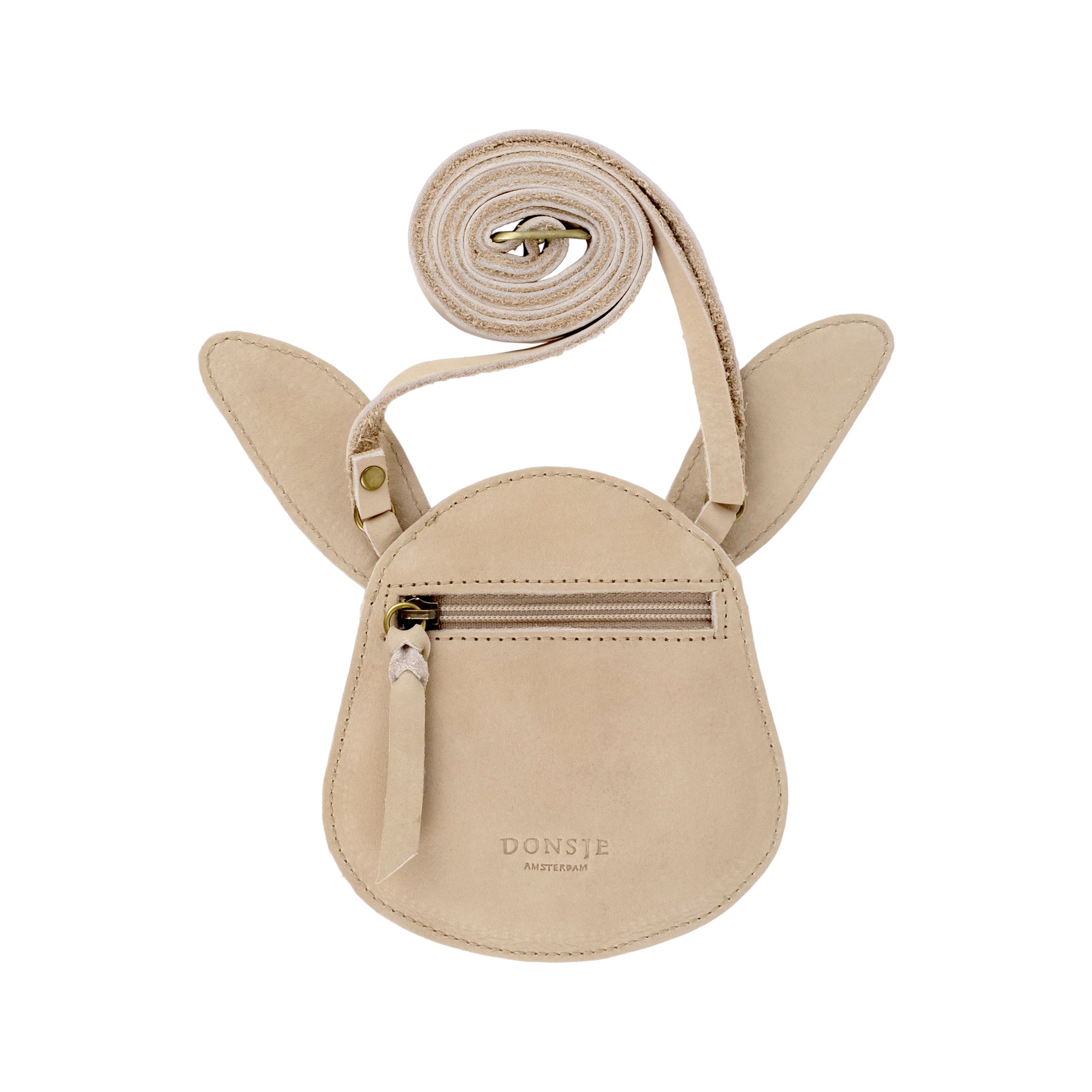 Donsje Britta Classic Purse l Bunny - Taupe Nubuck