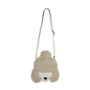 Donsje Britta Exclusive Purse Poodle - Off White Metallic Leather