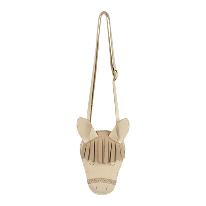 Donsje Britta Special Purse Horse - Ivory Classic Leather