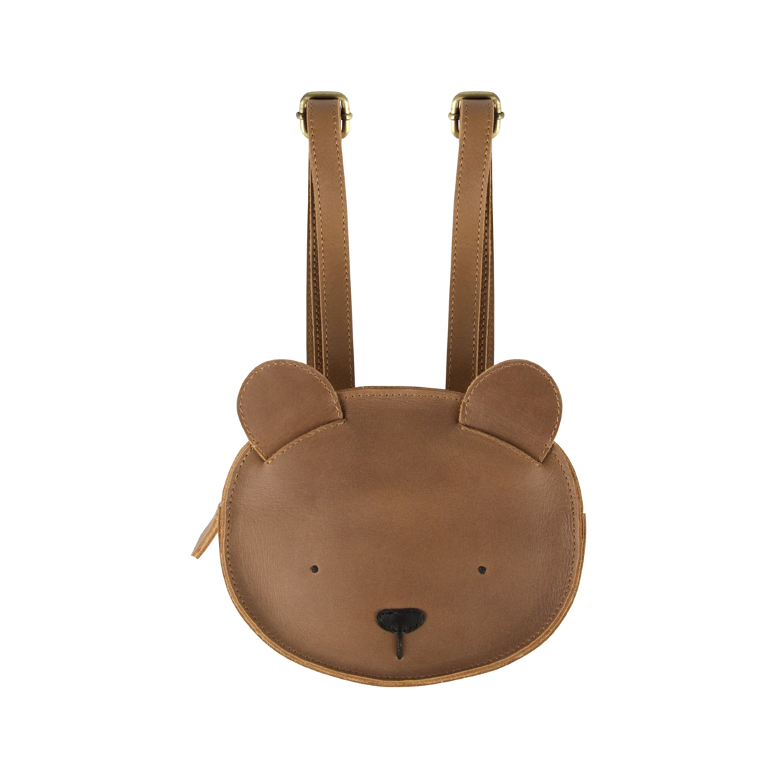 Donsje Kapi Classic Backpack Bear - Cognac Classic Leather