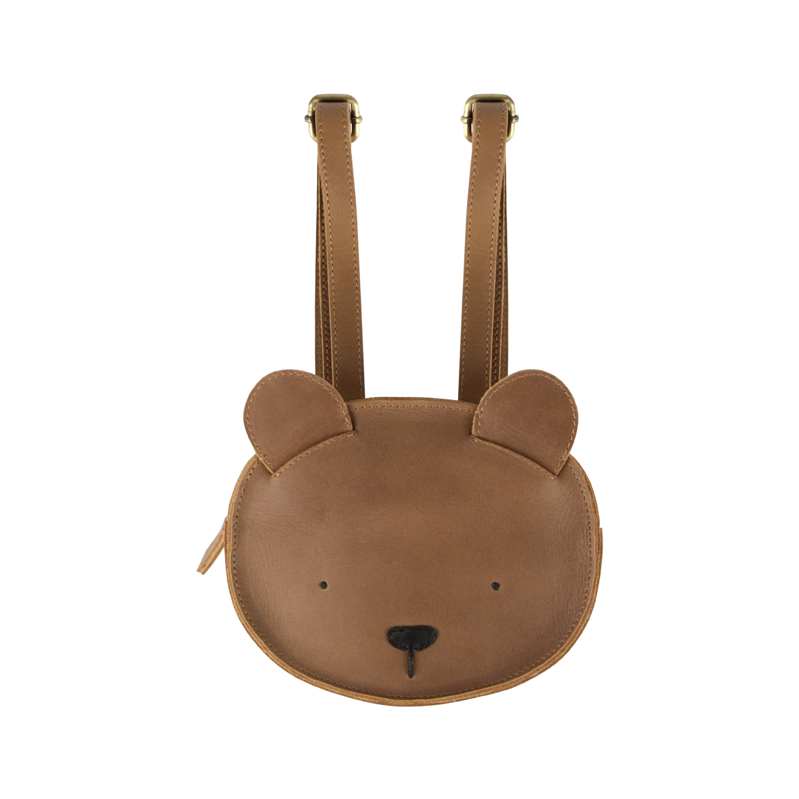 Donsje Kapi Classic Backpack Bear - Cognac Classic Leather