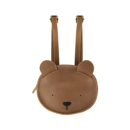 Donsje Kapi Classic Backpack Bear - Cognac Classic Leather