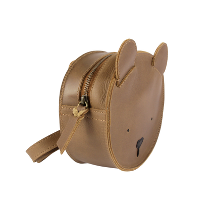 Donsje Kapi Classic Backpack Bear - Cognac Classic Leather