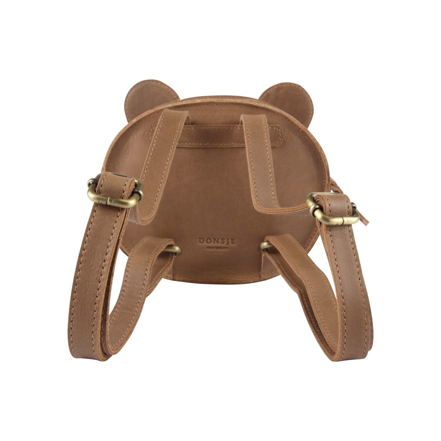 Donsje Kapi Classic Backpack Bear - Cognac Classic Leather