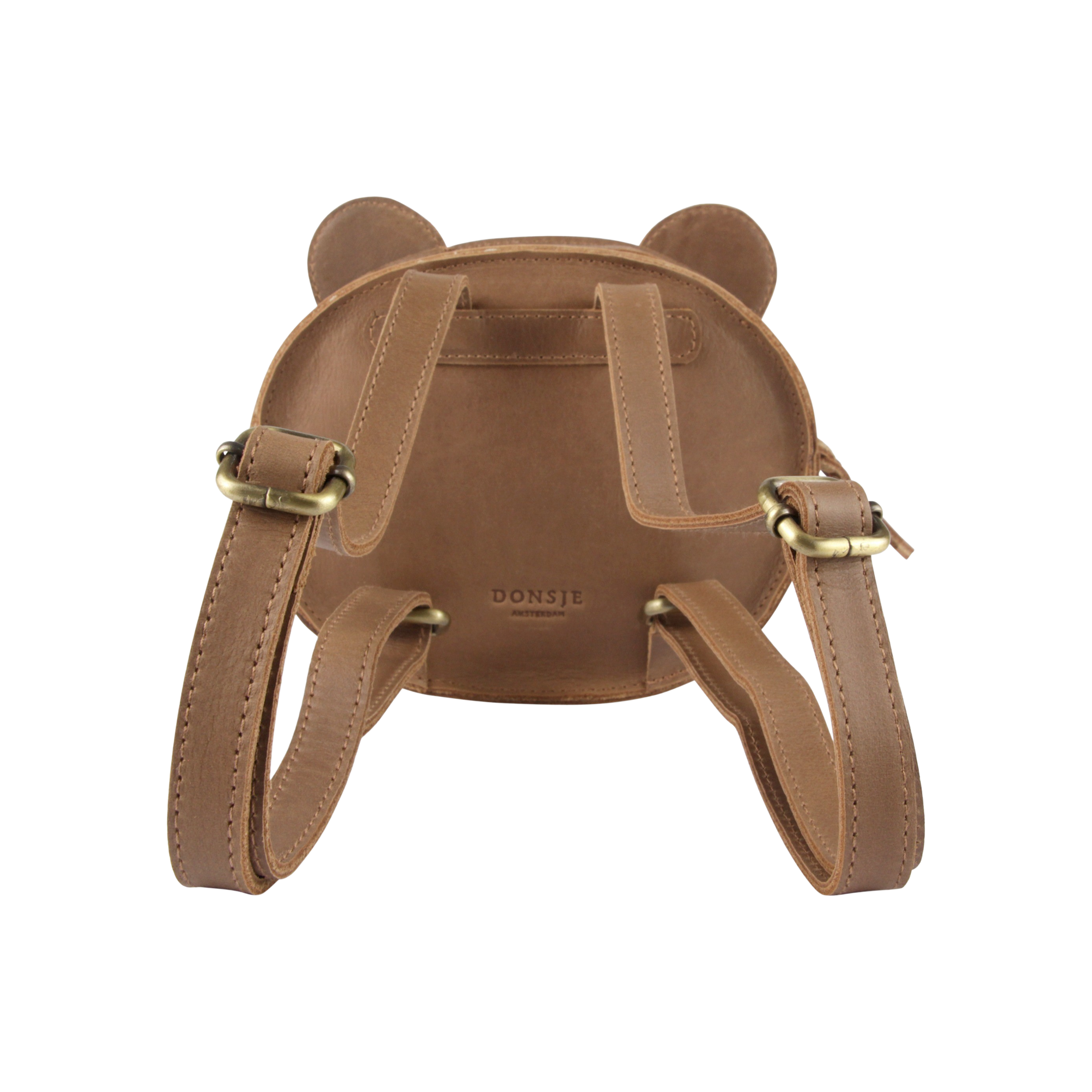 Donsje Kapi Classic Backpack Bear - Cognac Classic Leather